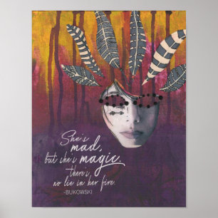 Poster Elle est Mad mais elle est magique