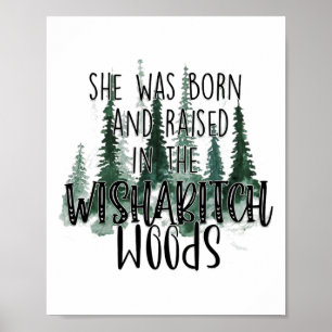 Poster Elle est née et a grandi dans la caravane Wisha Wo