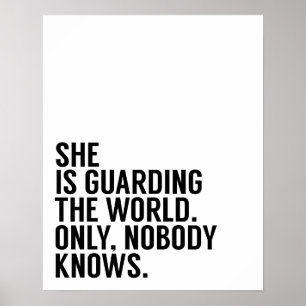 Poster Elle garde l'affiche mondiale