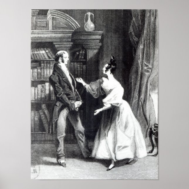 Poster Elle lui a ensuite dit ce que Darcy avait volontai (Devant)