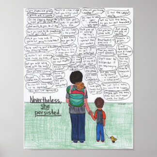 Poster Elle Persistait (Mère)
