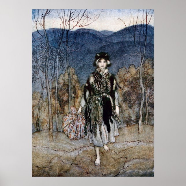 Poster Elle s'en alla, s'en alla, et partit (Devant)