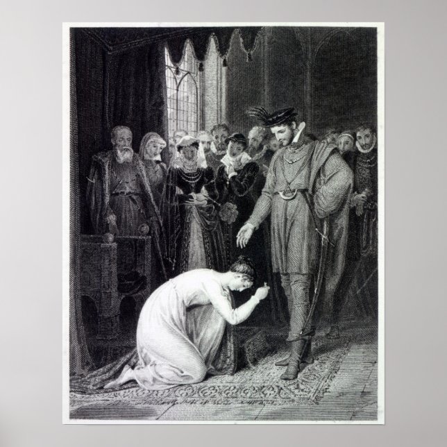 Poster Ellen Douglas montrant l'anneau (Devant)