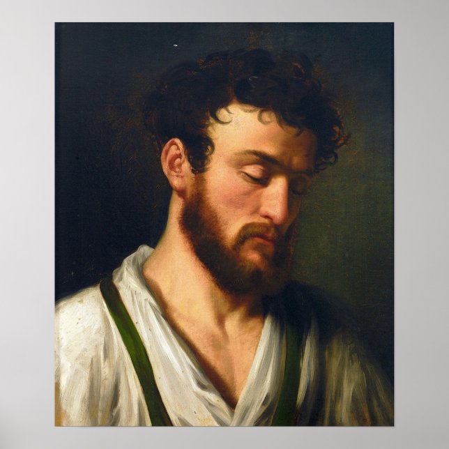 Poster Ellenrieder - Portrait D'Un Jeune Homme Vicieux (Devant)