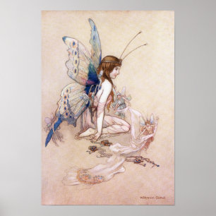 Poster Ellie lui obtient des ailes par Warwick Goble