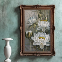 Ellis Rowan Eau Blanche Lys Fleurs Vintages