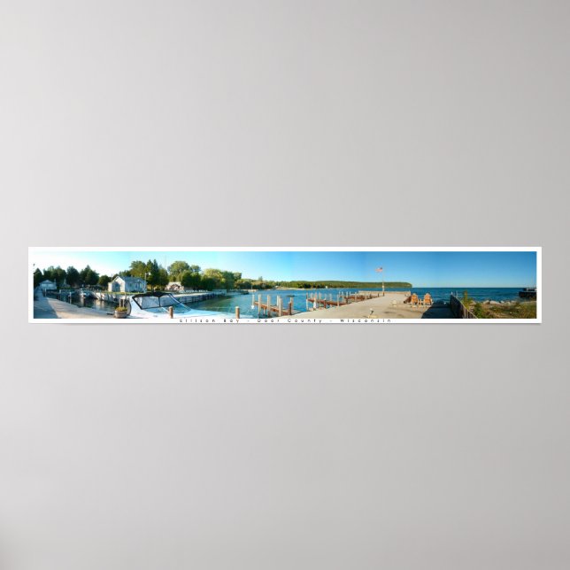 Poster Ellison Bay, Wisconsin (Devant)