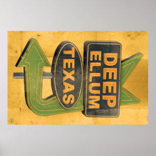 Poster Ellum profond le Texas