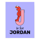 Elmo Alphabet | J rose