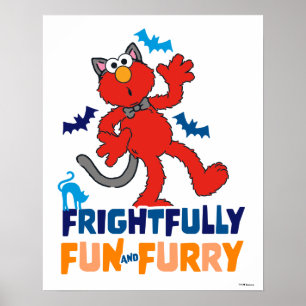 Poster Elmo   Amusant et fureur