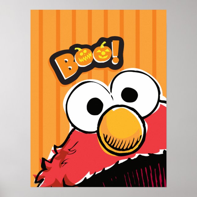 Poster Elmo - Bouh ! (Devant)