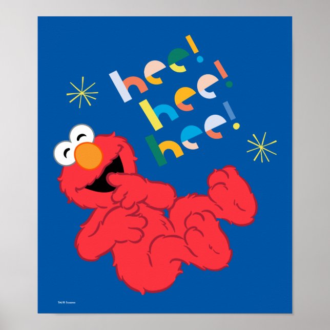 Poster Elmo Hé! Hé! Hé! (Devant)
