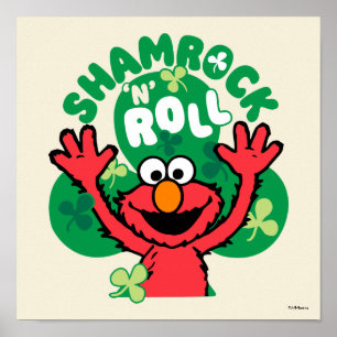 Poster Elmo Rouleau "N" shamrock