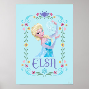 Poster Elsa   Mes pouvoirs sont forts