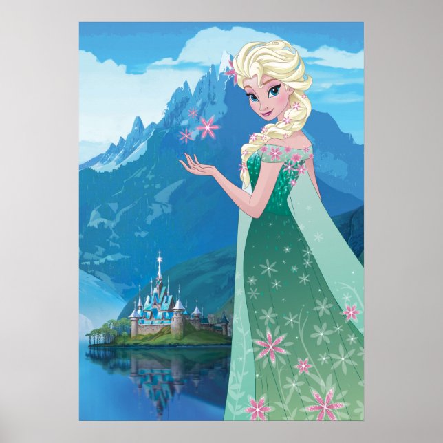 Poster Elsa | Souhait d'été (Devant)