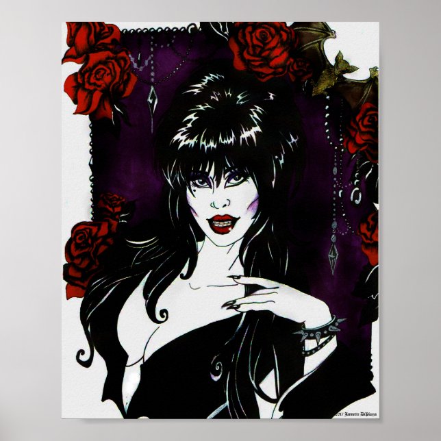 Poster Elvira (Devant)