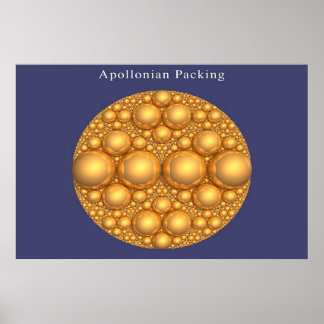 Poster Emballage apollonien d'un emballage apollonien