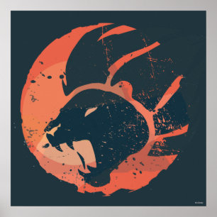 Poster Emblème de la Garde Lion