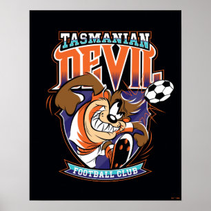 Poster Emblème du Football Club du Diable de Tasmanie