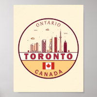 Emblème Skyline de Toronto Canada