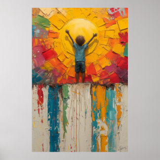 Poster Embrace Horizon : Enfant Wonder