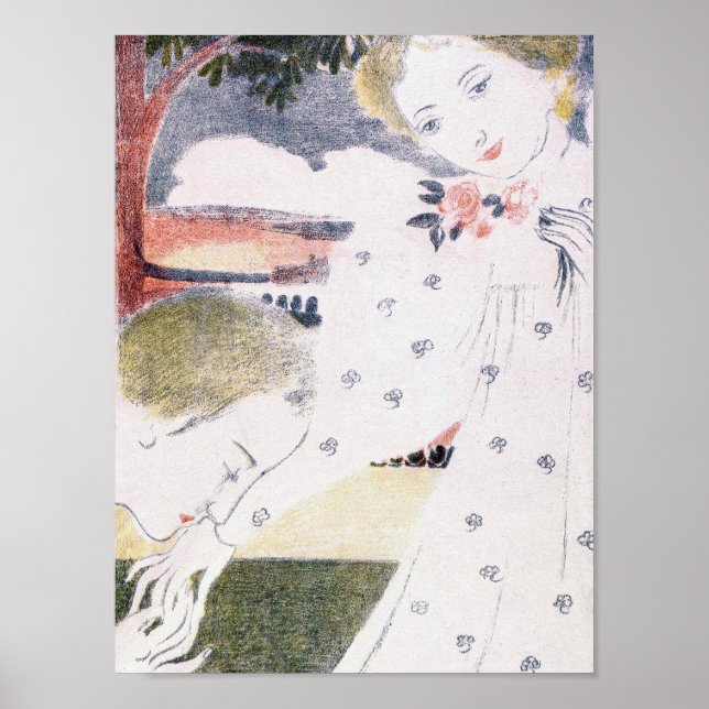 Poster Embrasse-La Main, Maurice Denis (Devant)