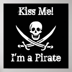 Poster Embrasse-Moi ! Je suis Pirate