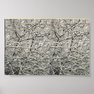 POSTER EMBRASSÉ PAR LA NEIGE