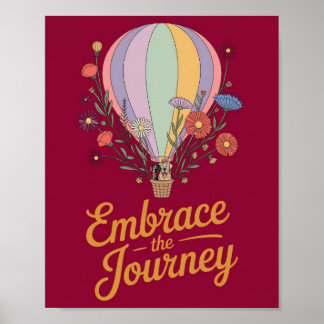 Poster Embrasser le voyage