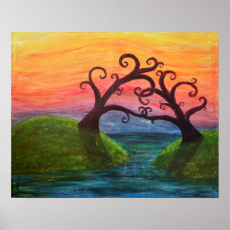 Poster Embrasser l'impression de l'affiche