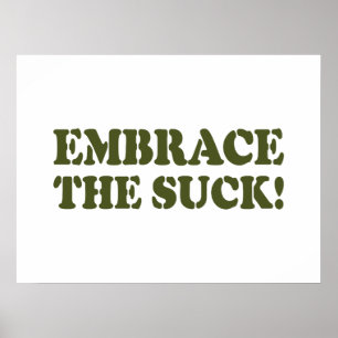 POSTER EMBRASSEZ LE SUCK !