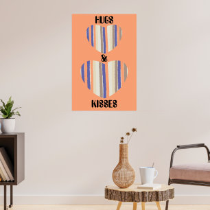 Poster Embrous et baisers