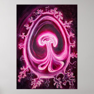 Poster Embryo avec placenta
