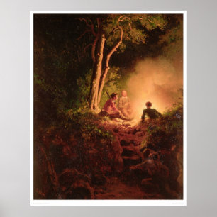 Poster Embuscade indienne (1165B)