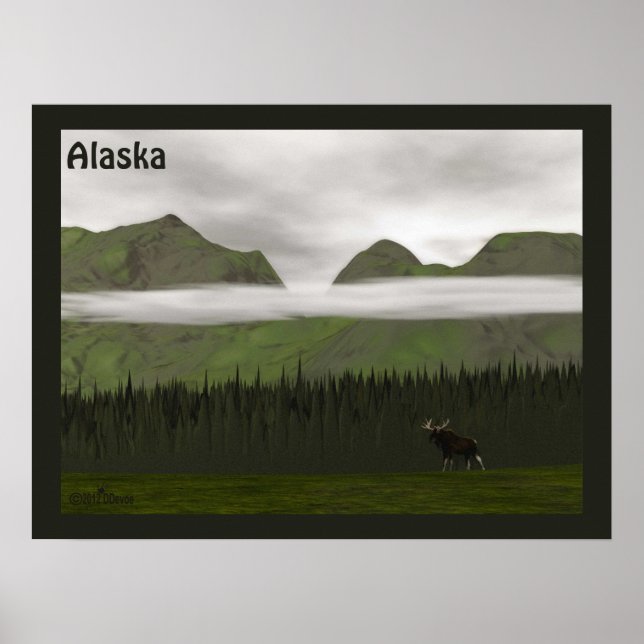 Poster Emerald Alaska (Devant)