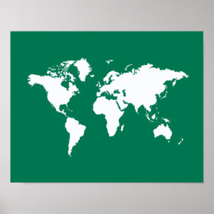 Poster Emerald Elegant World