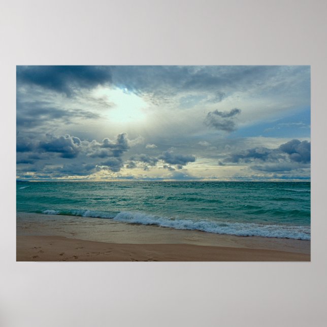 Poster Emerald Sunset (Devant)
