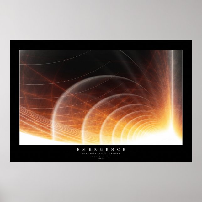 Poster Émergence (Devant)