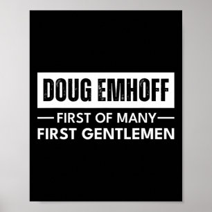 Poster Emhoff comme premier mari Kamala Harris 1