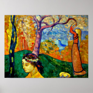 Poster Emile Bernard - Printemps