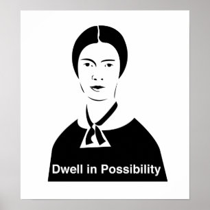 Poster Emily Dickinson habite dans la possibilité