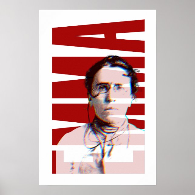 Poster EMMA Goldman, L'histoire féminine féministe anarch (Devant)