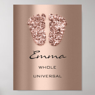 Poster Emma Nom Signifiant Nouvelle Parties scintillant R
