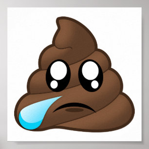 Poster Emoji Tear Pot triste
