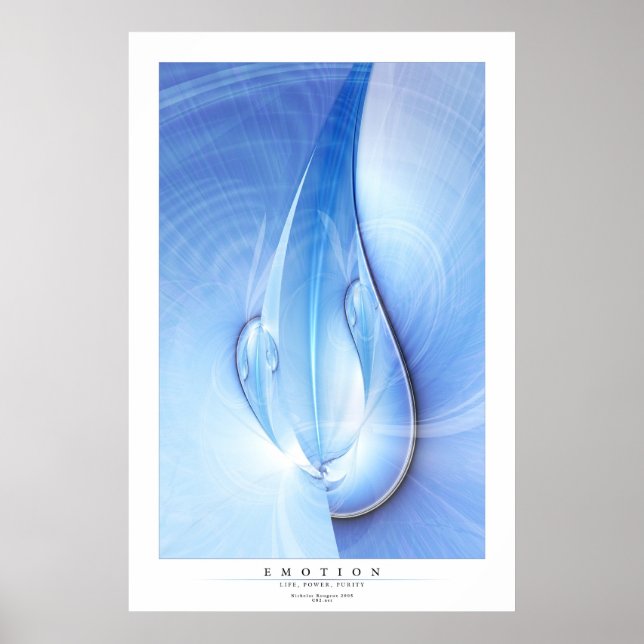 Poster Émotion (Devant)