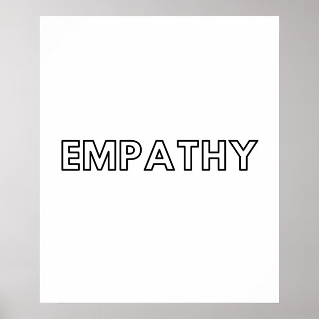 Poster Empathie (Devant)