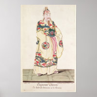 Empereur chinois en costume de cérémonie