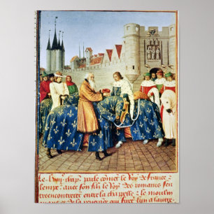 Poster Empereur de réception Charles de Charles V IV