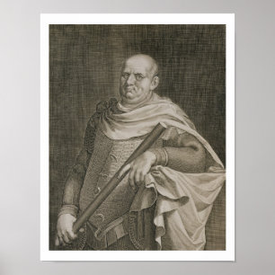 Poster Empereur de Vespasian (ANNONCE 9-79) d'engra