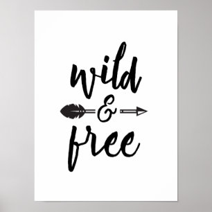Poster Empereur et pépinière à flèche sauvage et libre